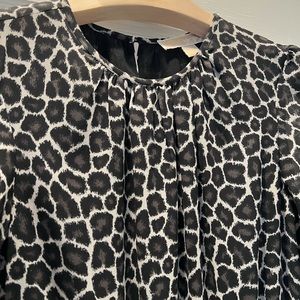 Michael Kors leopard mini dress